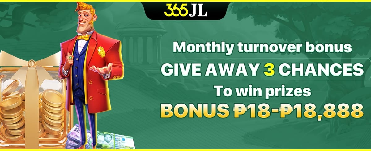 Monthly Turnover Giveaway promotion